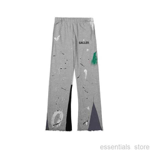 

men's jeans mens jeans pants galleryes sweatpants dept speckled letter print men's women's couple loose versatile casual stra, Blue