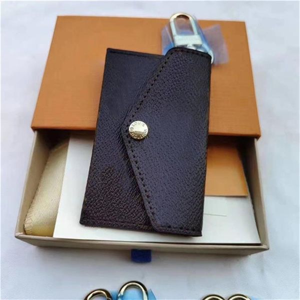 

luxury key chain and key bag holder brand designer door clef gift men women car key chain336b, Silver