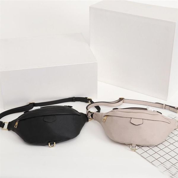 

original luxury waistpacks handbags purses bumbag chest bag brand leather embossing flower cross body waist pouch shoulder bags cl2786