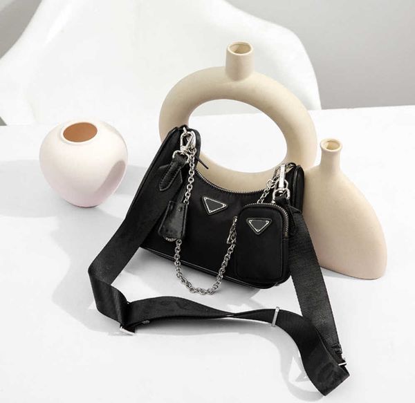 

fashion re-edition nylon designer bags for womans luxury handbag men lady womens 2022 crossbody tote hobo shoulder purse handbags bag