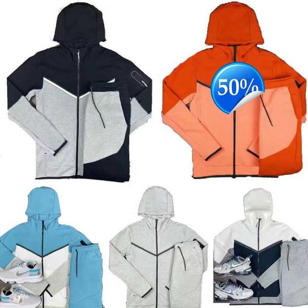 

nikldesigner mens tracksuits tech fleece pant men hoodies women sweatshirts sports pants jogger trousers man winter coat womens tracksuit co, Gray