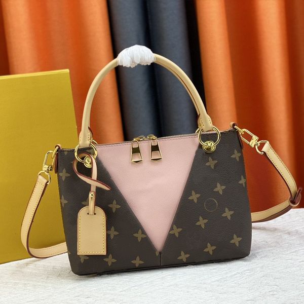 

designer bag womens fashion large capacity shoulder bag vintage portable tote womens classic printed crossbody bag purse card bag m43967