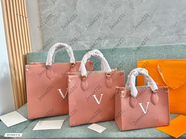 

3 size designer bag womens genuine leather lady totes bag crossbody bag shoulder bags embossing flower clutch purse tote bag messenger handb