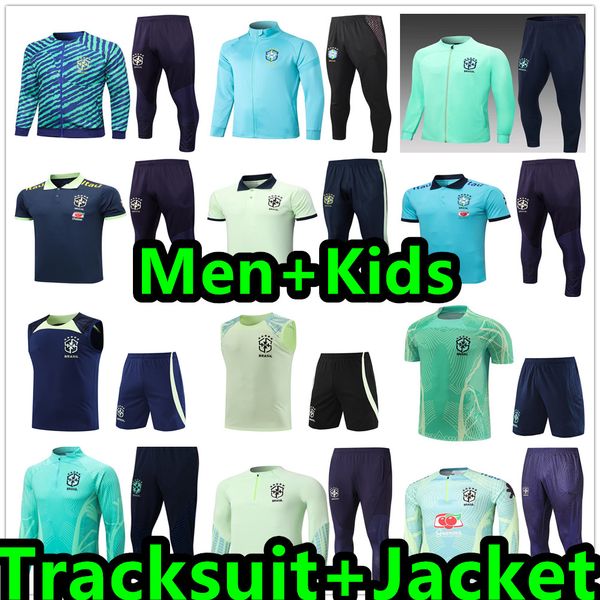 

22 23 24 brasil brazils tracksuit soccer jerseys retro shirts casemiro vini jr richarlison pele carlos romario ronaldinho camisa de futebol, Black;yellow