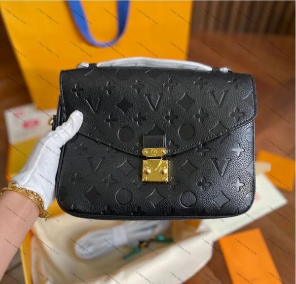 

famous brands bag metis messenger package vintage cowhide shoulder bag designer bag leather crossbody bags clutch handbag luxury old flower