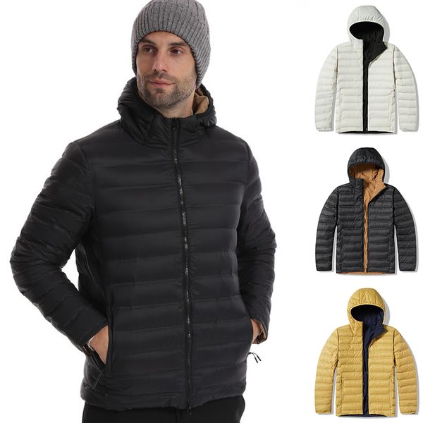 

Mens down jacket winter coat zipper coats designer women warm wind and rain outdoor sports mountain travel hiking mens puffer coat size S-4XL mens puffer jacket