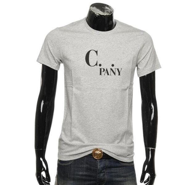 

mens tshirts summer casual cotton t shirts letters print short sleeves cp male highquality man womens tees company, White;black