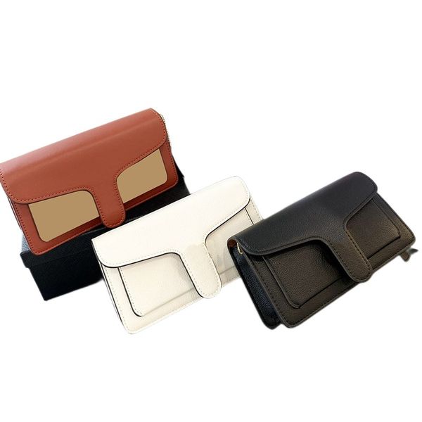 

2023 classic luxury chain bags fashion plaid pattern brand wallet vintage ladies brown leather handbag designer shoulder bag with box size 2