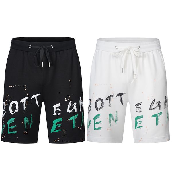 

mans bv designer bottega ven work thin fashion brand 5-point waffle basketball high grade luxury loose casual, White;black
