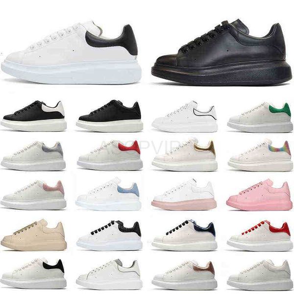 

platform shoes men women running shoe black white reflective green pink red beige suede leather mens womens trainers sports sneakers