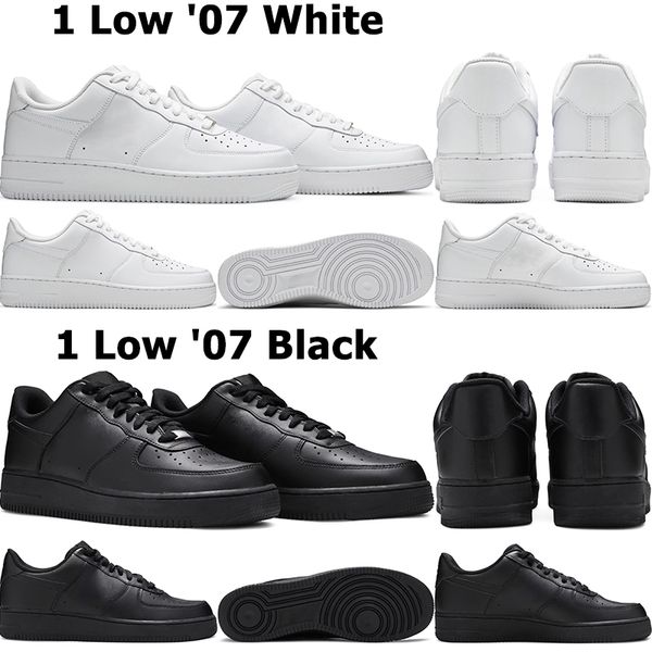 

lin new fashion designer ar fors1 one shoes for men women 1 low 07 triple white black classic mens trainers outdoor casual platform sneakers