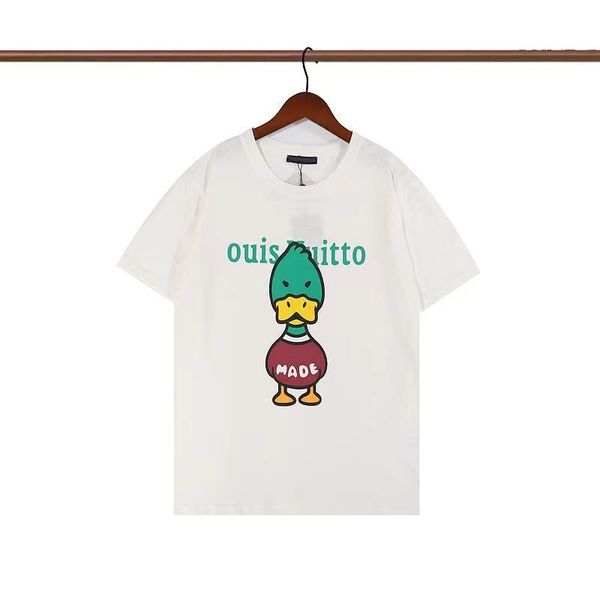 

mens t shirts designer tees short sleeves luxury clothes summer leisure undershirt breathable printed coats high-quality clothing wholesale, White;black