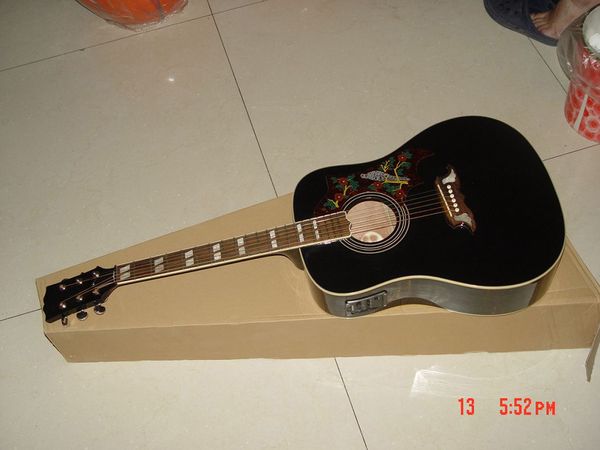 

new china guitar factory gb dove acoustic electric with fishman258