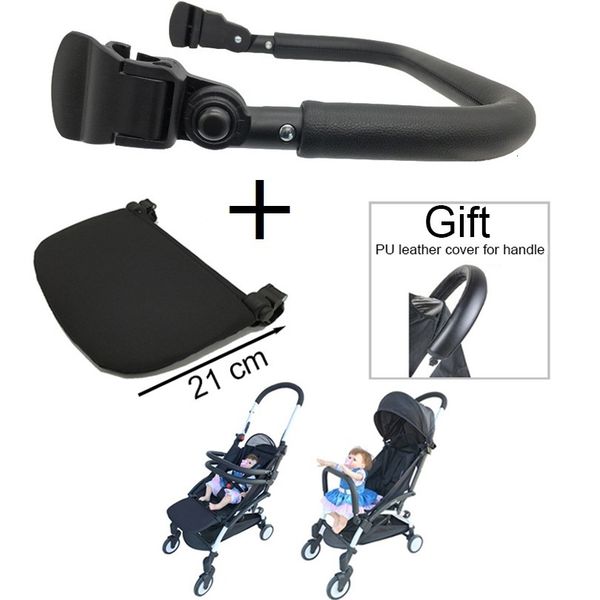

stroller parts accessories baby stroller accessories leather armrest and extend leg rest and handle protective cover for babyzen yoyo2 yoya