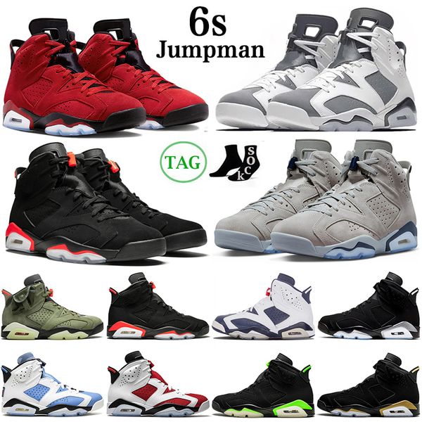 

6 6s basketball shoes men women toro bravo cool grey black metallic georgetown university blue midnight navy cactus jack men women trainers