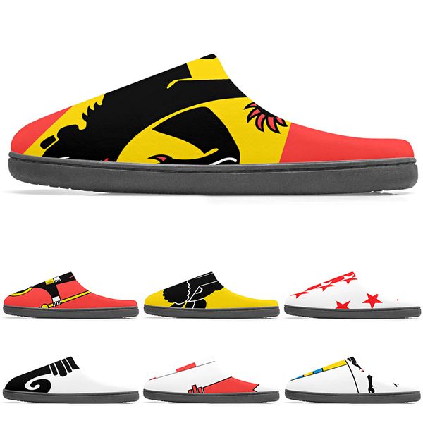 

diy Slippers Custom Slippers Customized Cotton Slippers Men Women Cotton Slippers cute antislip antiskid Warm Customized Patterns big Size 10399