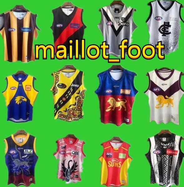 

2021 afl west coast eagles geelong cats rugby jerseys essendon bombers melbourne blues adelaide crows st kilda saints gws giants guernsey gg, Black;gray