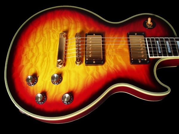 

electric guitar,mahogany body and neck,flame maple rosewood fingerboard258