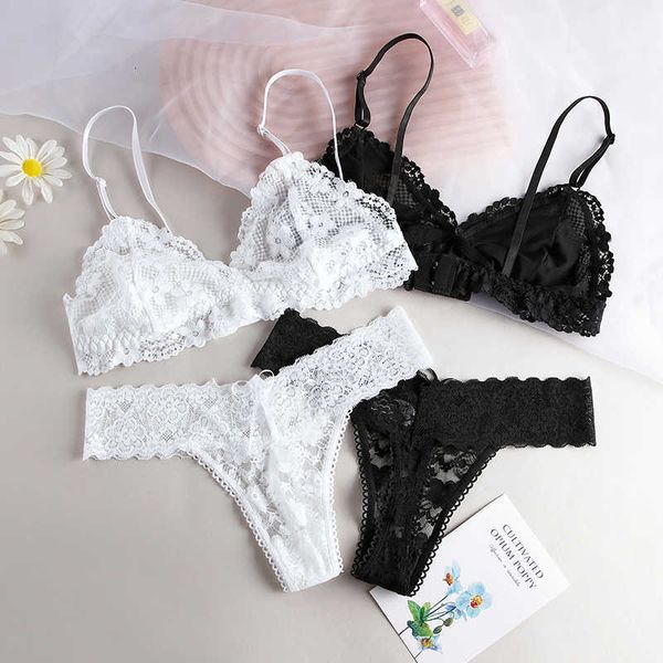 

lace bras thongs sets women underwear transparent female lingerie wholesale in stock, Red;black
