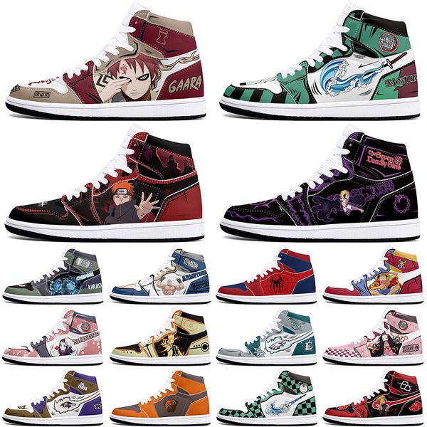 

DIY classics customized shoes sports basketball shoes 1s men women antiskid anime fashion cool customized figure sneakers 36-48 361047
