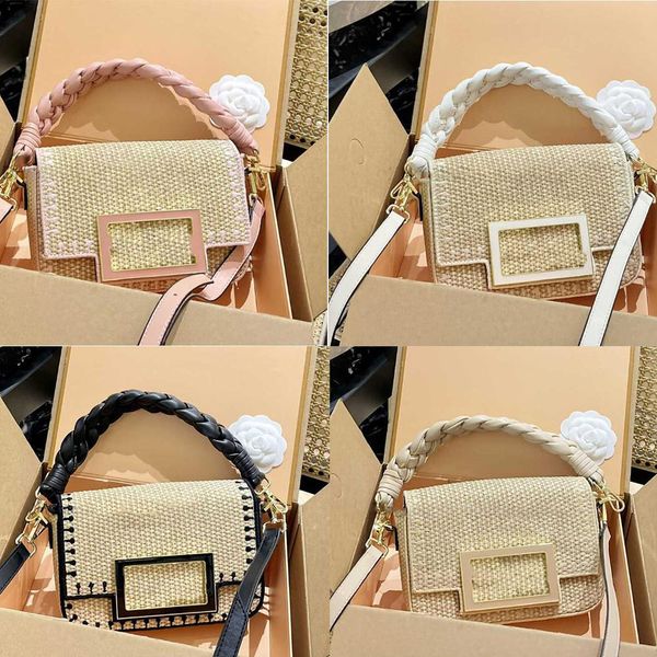 

2023 fashion designer bag lafite straw shoulder bag beach bag handbags for women totes bags vacation back bag