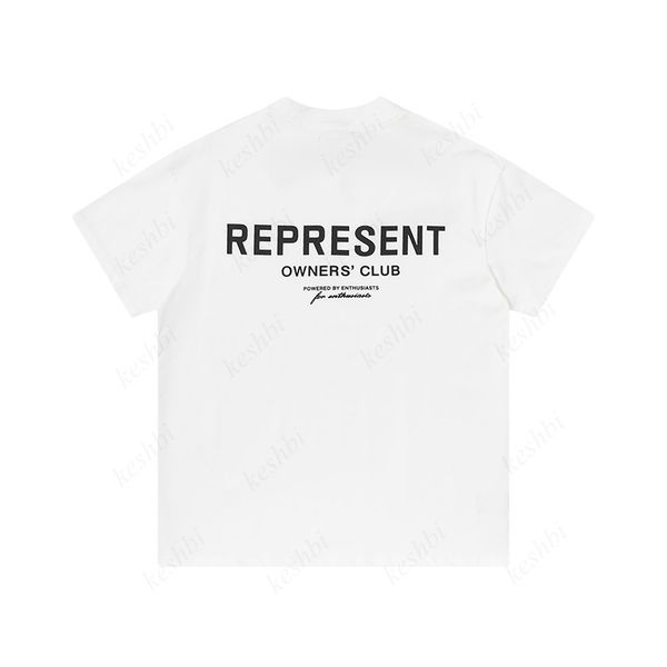 

t mens represent t-shirts black white shirt for men women designers t-shirt fashion casual short sleeve e1jy, White;black
