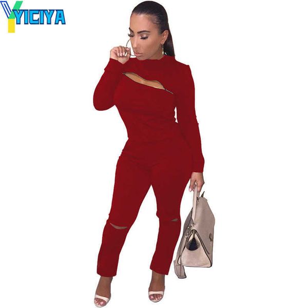 

yiciya women's tracksuits designer tracksuit grey zipper pants women two piece outfits solid jogging suit sportswear plus size women c, Gray