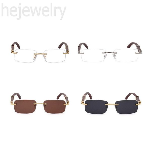 

fashion designer sunglasses for women luxury glasses rectangle frameless simple clear lunette homme driving elegant mens sunglasses uva prot, White;black