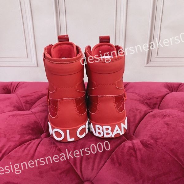 

new high shoes designer sneakers womens mens fashion casual sneaker comfortable non-slip sole leather, Red;white