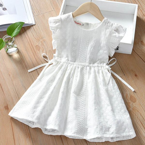 

girl's dresses baby girls princess dress cotton white sleeveless embroidery casual fashion clothes summer kids party dresses 230417, Red;yellow