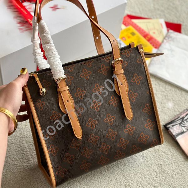 

designer beach bags trendy tote bag vintage classic print shoulder bag lady versatile handbags popincourt haut letter print bag lover print