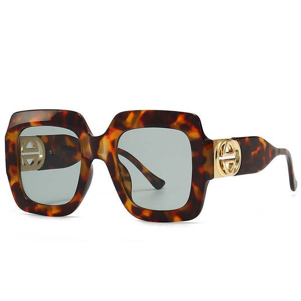 

frames 1022 new square women's sunvisors street shooting large frame sunglasses women, White;black