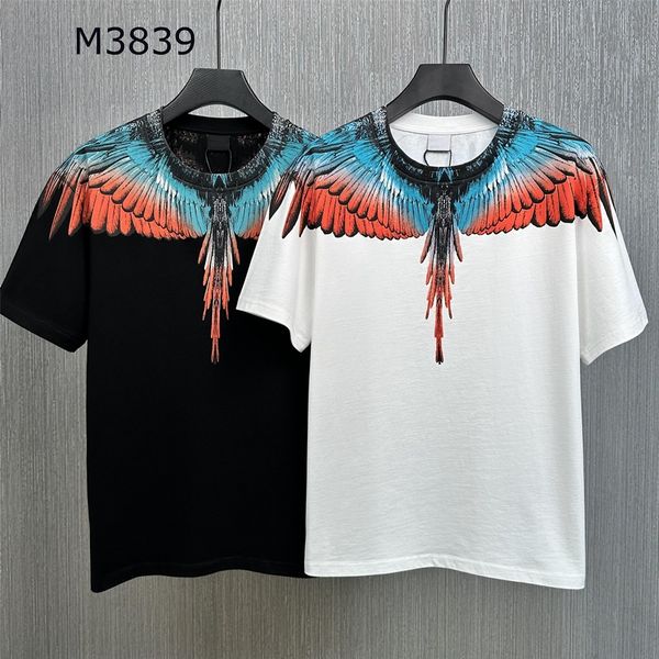 

cotton men's and women's t shirt new black and white men's t-shirt fashion casual print style m-3xl summer european and ameri, White;black