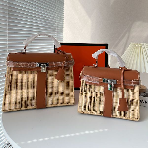 

bag birkins picnic women handmade fashion purse barenia pochette clutch designer travel handbags rattan bags vintage tote classic totes beac