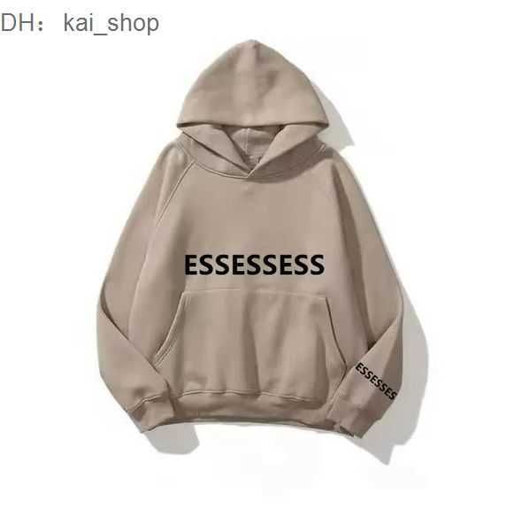 

men's hoodies & sweatshirts ess hoodie men women designers pull-over essen winter warm man clothing pullover clothes hoodys version 41, Black