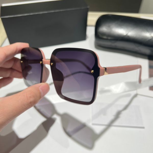 

square sunglasses classic small fragrance design sunglasses polarized lens 4 color frame optiona fashionable and magnificent, White;black