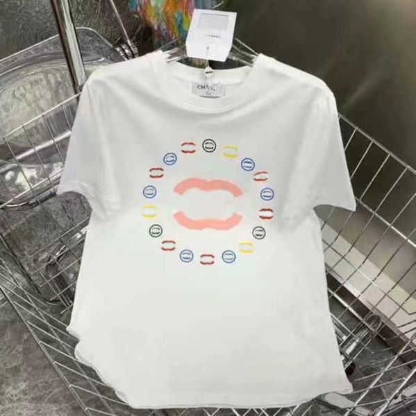 

men's luxury summer t shirt ch brand tees women t-shirt fashion designer paris trendy letter print couple short sleeve cotton t-shirts, White;black