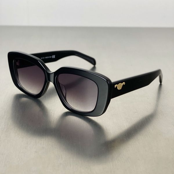 

622s fashion retro cat's eye sunglasses for women ce's arc de triomphe oval french high street, White;black