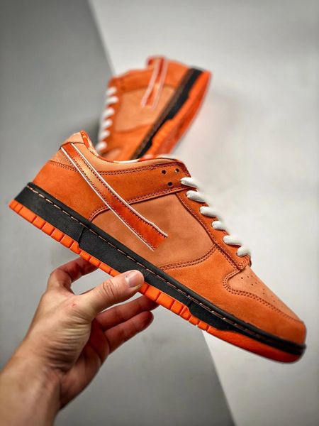

dunks basketball shoes orange lobster designer outdoor shoes with original box