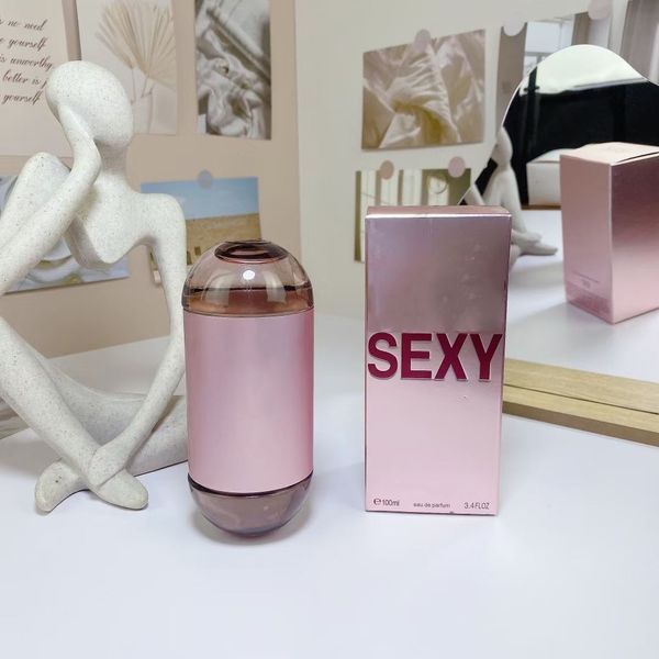 

Sexy pink perfume 100ml women eau de parfum 3.4oz long lasting smell edp lady girl woman fragrance spray blush dazzling garden cologne designer brand high