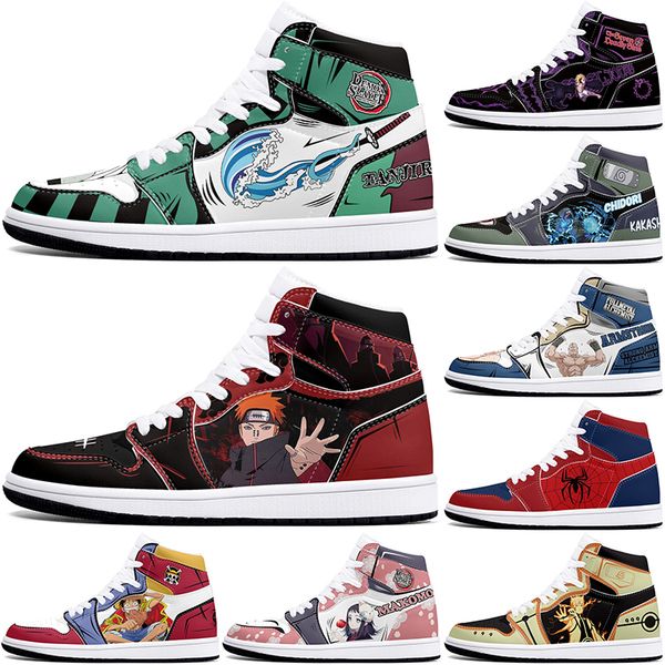 

DIY classics customized shoes sports basketball shoes 1s men women antiskid anime cool fashion customized figure sneakers 36-48 369352