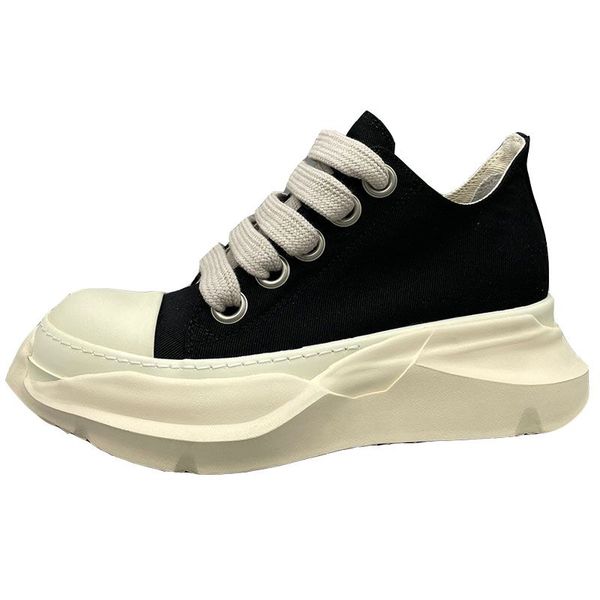 

Mens shoes Double sole design OWENS men canvas sneakers womens Low help shoes women Black Designer Boots Size 35-46