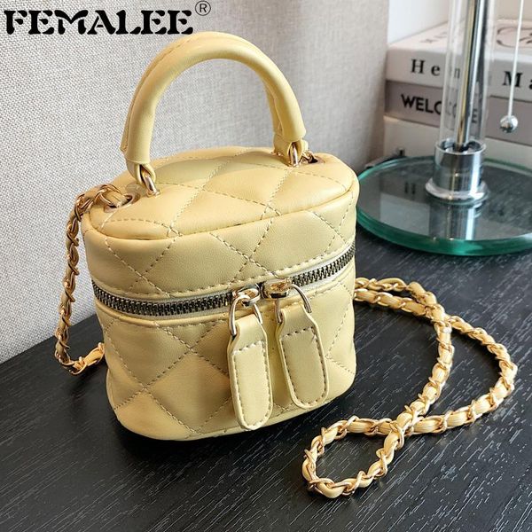 

shoulder bags small ladies diamond lattice bucket chains purses mini clutch tote women thread designer summer handbags