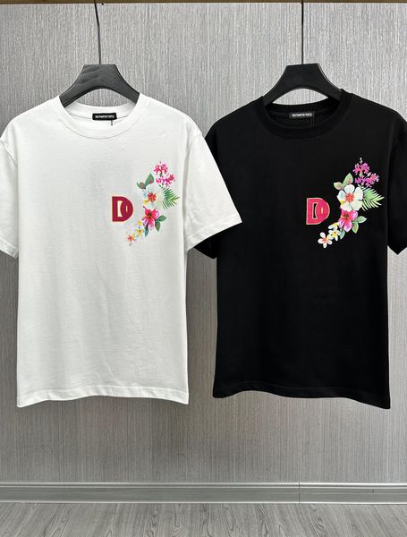 

dsq phantom turtle mens designer t shirt italian milan fashion logo print t-shirt summer black white t-shirt hip hop streetwear 100% cotton, White;black