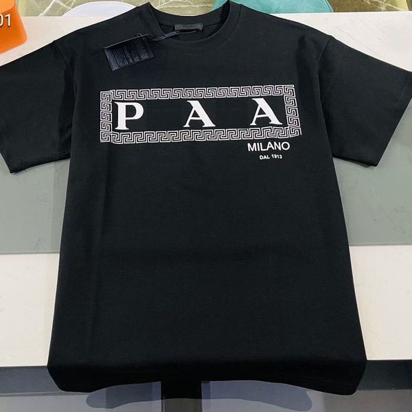 

summer mens designer t shirt casual cotton man womens tees with letters print short sleeves sell luxury men hip hop clothes paris m-4xl#pdd, White;black