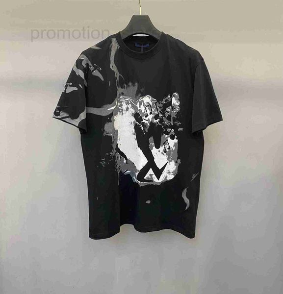 

men's t-shirts designer 23ss paris italy men's t shirts casual street fashion pockets warm men women couple outwear gifd, White;black