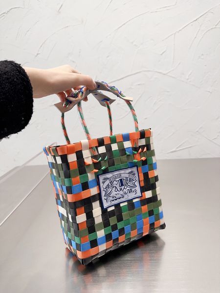 

new luxury beach bag designer bag fashion totes bags womens classic colorful handbags famous crossbody shopping sac