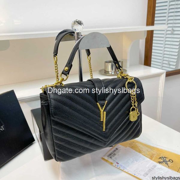 

designers bags women fashion shoulder bag gold chain bag leather handbags lady y type quilted lattice chains flap luxurious handbag for fema