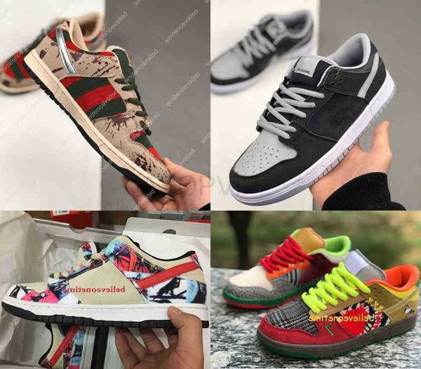 

with box shoes dunks sb low shadow freddy krueger paris men women running 7 11 eleven road sign purple pigeon trainers skate designe sneaker