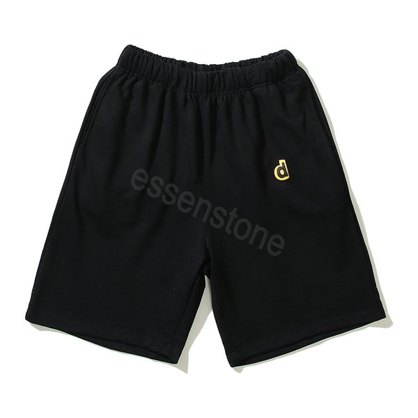 

2023 women's casual short fitness sports draw men's beach dress long pants summer fashion street clothing t drawstring shorts, White;black